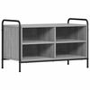 vidaXL TV omarica 140 x 39,5 x 50 cm Siva Sonoma Inženirski les