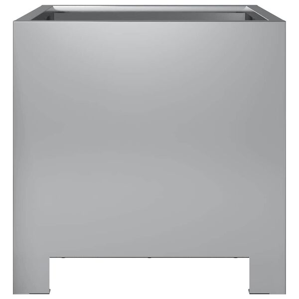 vidaXL Vrtno korito 30x30x30 cm pocinkano jeklo