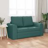 vidaXL Sofa postelja 60cm Temno zelena blago
