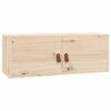 vidaXL Stenska omarica 80x30x30 cm trdna borovina