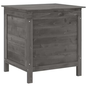 vidaXL Vrtna &scaron;katla za shranjevanje antracitna 50x49x56,5 cm jelka