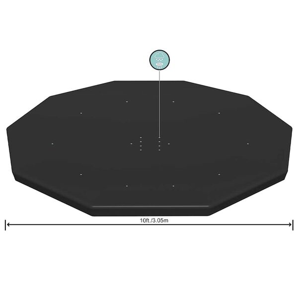 Bestway Pokrivalo za bazen Flowclear 305 cm