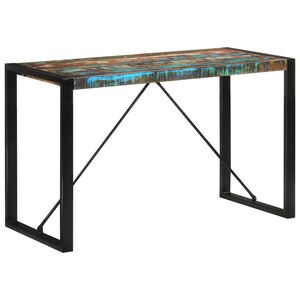 vidaXL Jedilna miza 120x55x76 cm trden predelan les