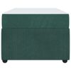 vidaXL Konstrukcija postelje Temno zelena 80 x 200 cm blago