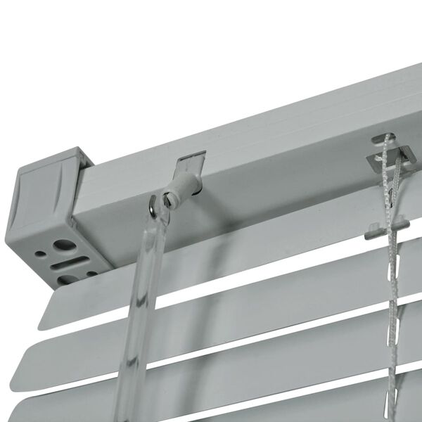 vidaXL Žaluzije za Okna Aluminij 140x220 cm Srebrne Barve