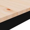 vidaXL Jedilna miza Naravna 200 x 100 x 75 cm Masivno borovo les