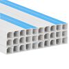 vidaXL Kabelska cev samolepilna 25x16 mm 30 m PVC