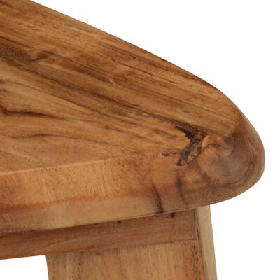 vidaXL Barski stolčki 2 kosa trden akacijev les