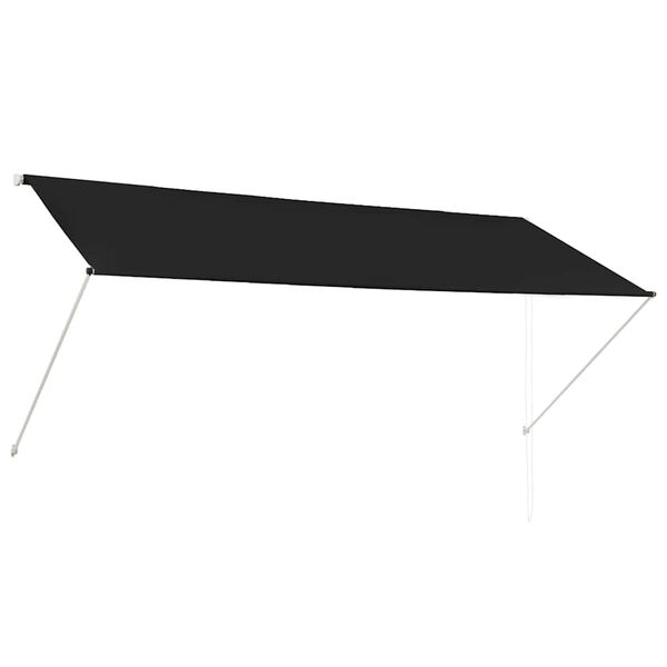 vidaXL Zložljiva tenda 300x150 cm antracitne barve