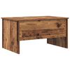vidaXL Klubska miza Star les 102 x 50,5 x 46,5 cm Inženirski les