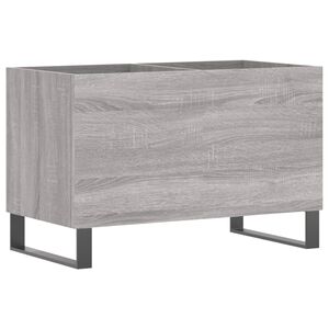 vidaXL Omarica za gramofonske plo&scaron;če siva sonoma 74,5x38x48cm inž. les