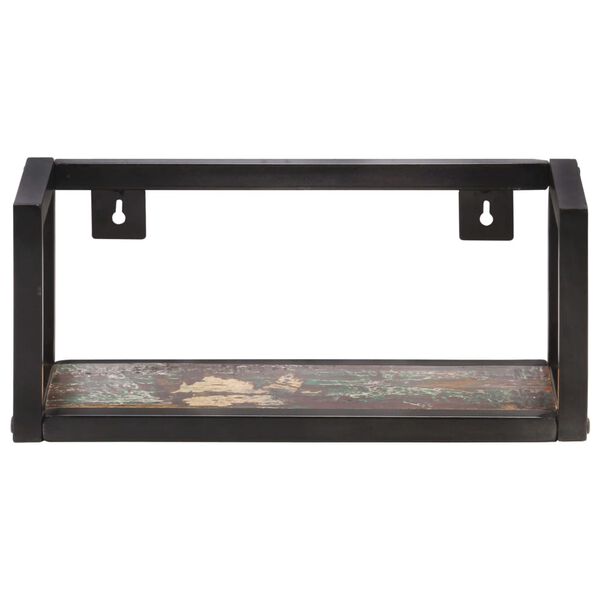 vidaXL Stenske police 2 kosa 40 cm trden predelan les