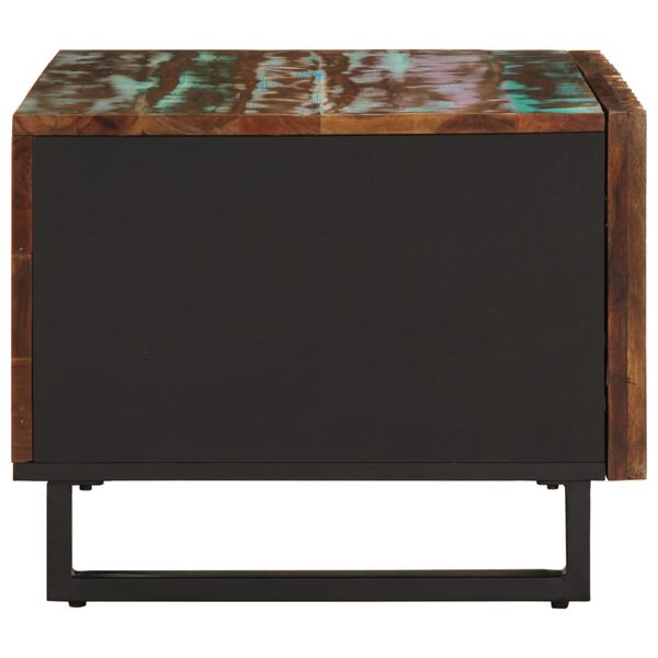 vidaXL Klubska mizica 80x51x40 cm trden akacijev les