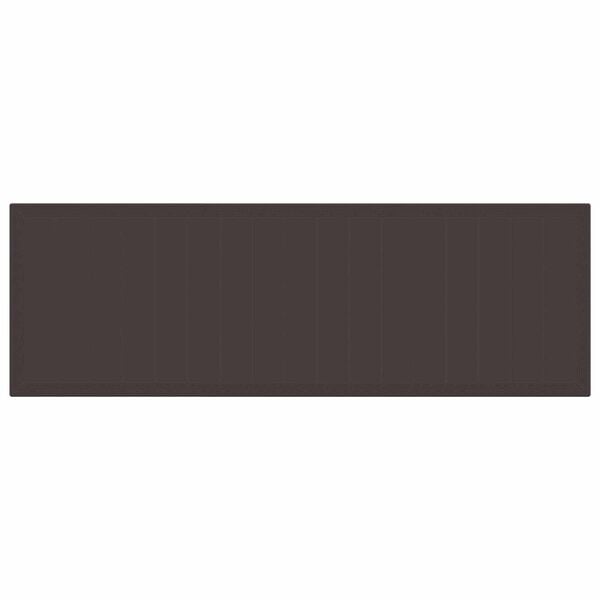 vidaXL Komplet za jedilnico v vrtu 13 pcs Rjava in antracit