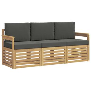 vidaXL Sedežne garniture Masiven les akacije