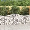 vidaXL Obokane gabion košare 8 kosov 200x50x80/100 cm cinkano železo