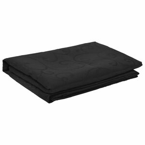 vidaXL Klobučevina za mizo Pravokotna Temno siva 140 x 180 cm