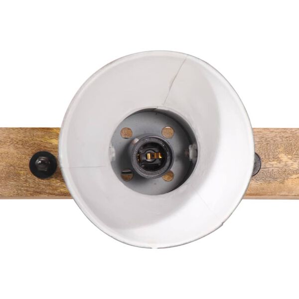 vidaXL Stenska svetilka 25 W modra 65x25 cm E27