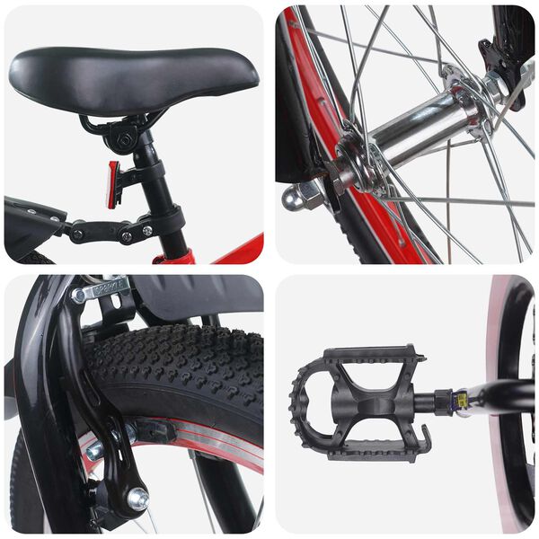 vidaXL Otro&scaron;ko Kolo 18 Palcev za 5-7 let Modro črno