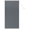 vidaXL Venecijanske žaluzije Temno siva 175 x 90 cm Aluminij