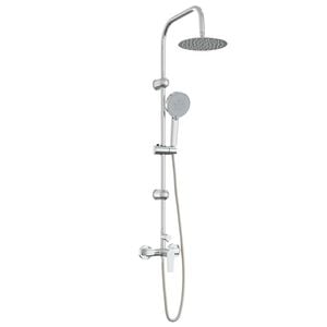 vidaXL Tu&scaron; sistem Krom Nerjaveče jeklo 21 x 48 x 112 cm