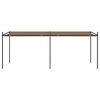 vidaXL Paviljon z zložljivo streho 600x300x233 cm taupe