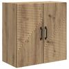 vidaXL Omara za steno 59 x 31 x 60 cm Inženirski les Artisan hrast