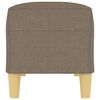 vidaXL Klop taupe 100x35x41 cm blago