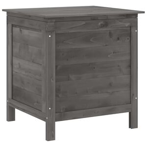 vidaXL Vrtna &scaron;katla za shranjevanje antracitna 50x49x56,5 cm jelka