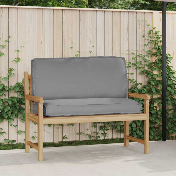 vidaXL Blazina Siva 120 x 50 x 12 cm Oxford tkanina