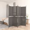 vidaXL Paravan 4-delni antracitna 200x180 cm blago