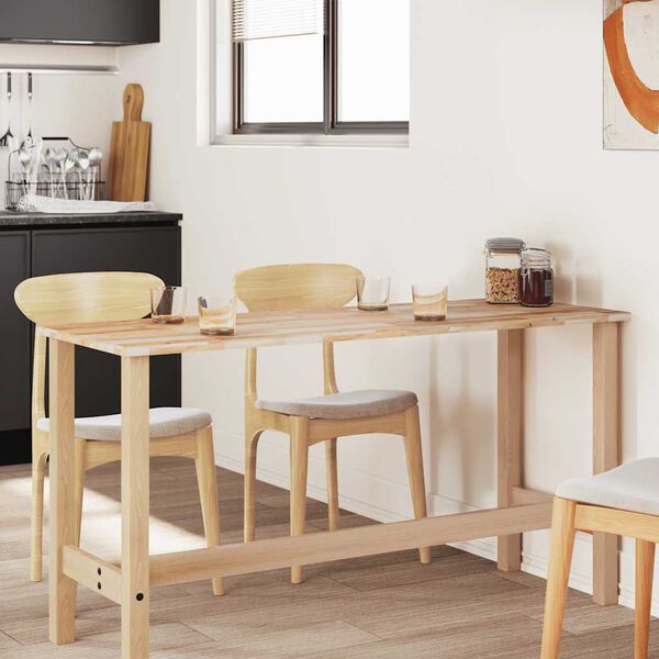 vidaXL Mizna plo&scaron;ča pravokotna 120x50x2 cm trden akacijev les