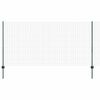 vidaXL Ograja in Stolp Zelena 1,2 x 25 m Jeklo