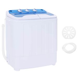 vidaXL Mini pralni stroj z dvojnim bobnom 5,6 kg