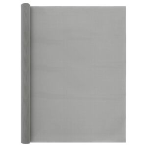 vidaXL Mrežna zaslona 80 x 1000 cm 120 Mesh Inox 201 Srebrna