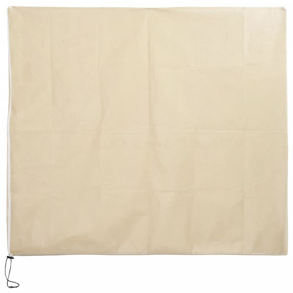 vidaXL Koprena za rastline iz flisa z zadrgo 10 kosi 70 g/m&sup2; 3,93x3,5m