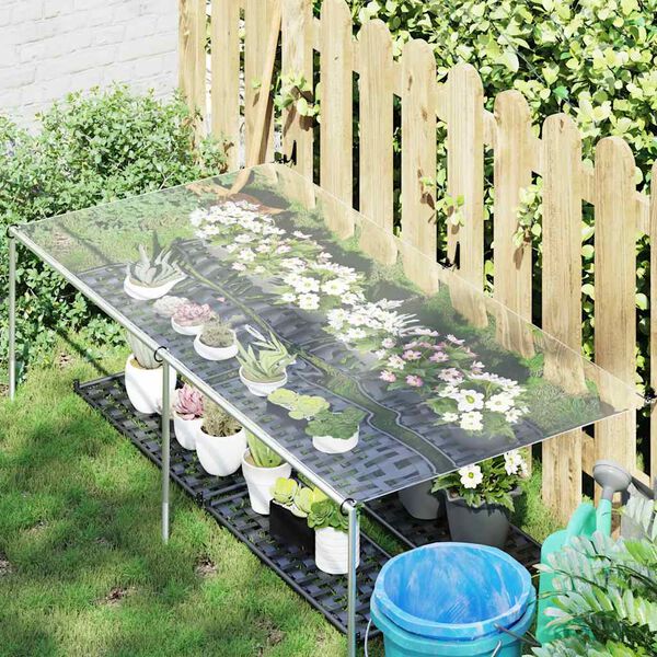 vidaXL Prozorna ponjava z u&scaron;esi 1x2 m PVC