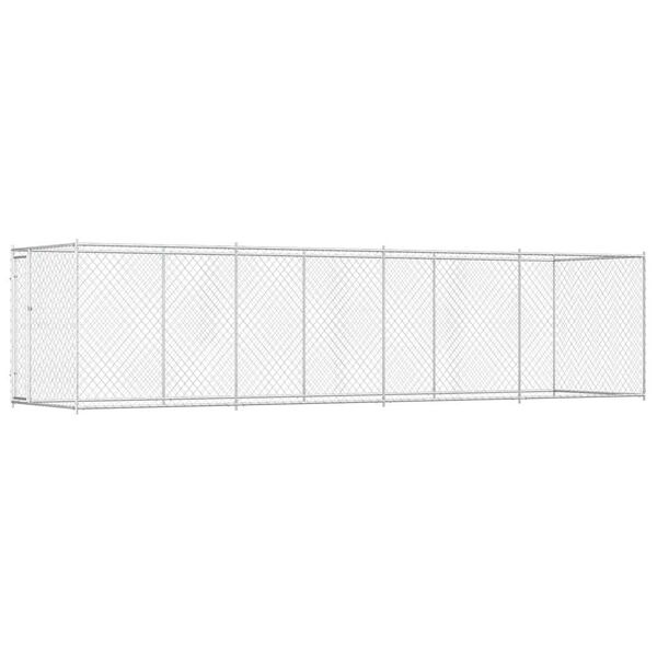 vidaXL Zunanji pasji boks 760x192x185 cm