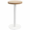 vidaXL Bistro miza svetlo rjava 40 cm mediapan