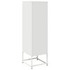 vidaXL Highboard White 36x39x123 cm Hladno valjano jeklo