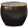 vidaXL Klubska mizica 53x43 cm trden predelan les