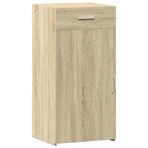 vidaXL Komoda sonoma hrast 45x42,5x93 cm inženirski les