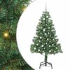 vidaXL Božično drevo Zelena 150 cm PVC
