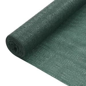 vidaXL Za&scaron;čitna mreža zelena 1x10 m HDPE 75 g/m&sup2;