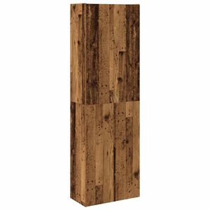 vidaXL Visoka omara starinski les 60x32x190 cm inženirski les