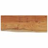 vidaXL Stenska polica 50x20x3,8 cm pravokotna akacija naraven rob