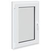 vidaXL Okno za klet RISOR 60 x 90 cm PVC in steklo Antracit