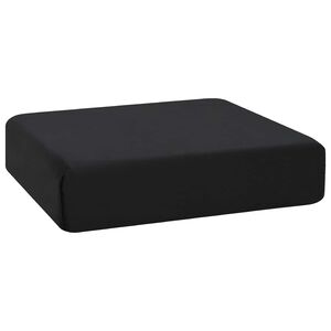 vidaXL Blazina za sedež 40 x 40 x 11 cm PU pena Črna