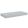 vidaXL Stenske police 4 kosi betonsko sive 50x23x3,8 cm MDF