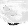 vidaXL Tarpulina Transparentno 4 x 8 m PVC